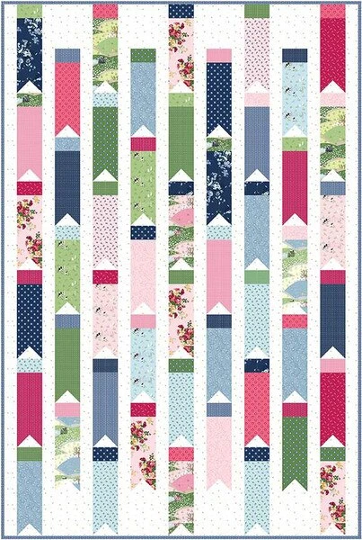 Melissa Mortenson Breezy Bunting Quilt Pattern 2 Melissa Mortenson Breezy Bunting Quilt Pattern - Image 2