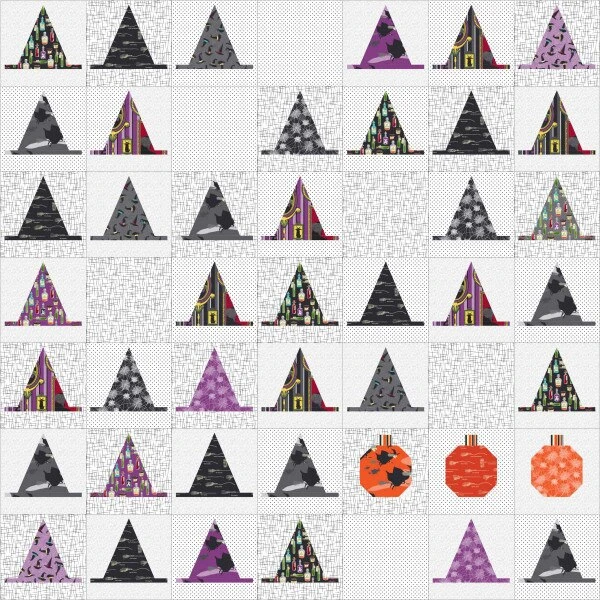 Melissa Mortenson Halloween Haberdashery Quilt Pattern 2 Melissa Mortenson Halloween Haberdashery Quilt Pattern - Image 2