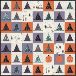Melissa Mortenson Halloween Haberdashery Quilt Pattern 6 Melissa Mortenson Halloween Haberdashery Quilt Pattern -Riley Blake Designs P115 HALLOWEENHABERDASHERY media 3