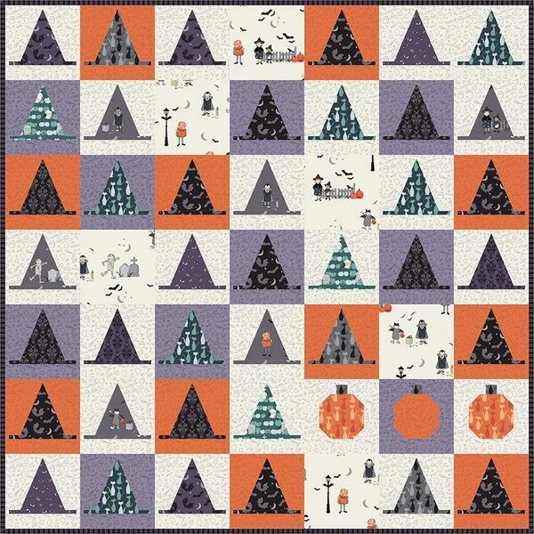 Melissa Mortenson Halloween Haberdashery Quilt Pattern 3 Melissa Mortenson Halloween Haberdashery Quilt Pattern - Image 3