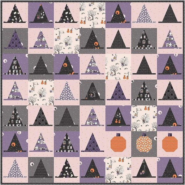 Melissa Mortenson Halloween Haberdashery Quilt Pattern 4 Melissa Mortenson Halloween Haberdashery Quilt Pattern - Image 4