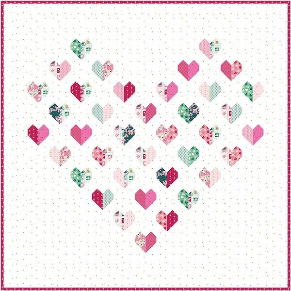 Melissa Mortenson Heart Of Hearts Quilt Pattern 1 Melissa Mortenson Heart Of Hearts Quilt Pattern
