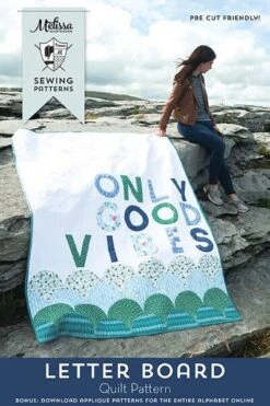 Melissa Mortenson Letter Board Quilt Pattern