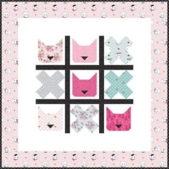 Melissa Mortenson Tic-Tac-Cat Quilt Pattern -Riley Blake Designs P115 TICTACCAT media 3