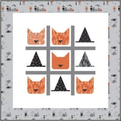 Melissa Mortenson Tic-Tac-Cat Quilt Pattern -Riley Blake Designs P115 TICTACCAT media 4