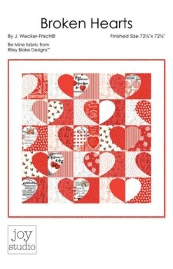J. Wecker Frisch Broken Hearts Quilt Pattern