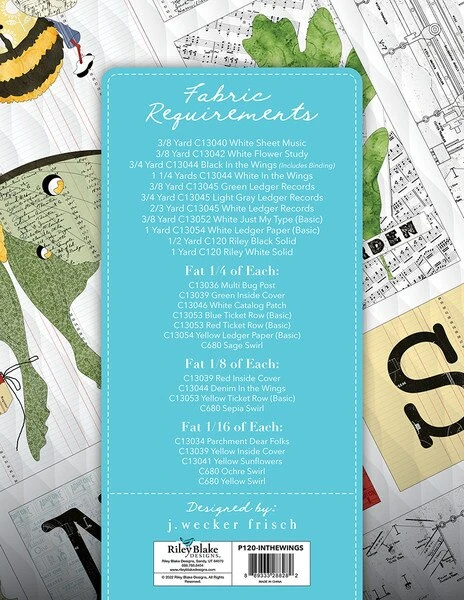 J. Wecker Frisch In The Wings Activity Quilt Pattern 2 J. Wecker Frisch In The Wings Activity Quilt Pattern - Image 2