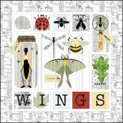 J. Wecker Frisch In The Wings Activity Quilt Pattern 5 J. Wecker Frisch In The Wings Activity Quilt Pattern -Riley Blake Designs P120 INTHEWINGS media 3