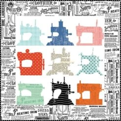 J. Wecker Frisch Machines Quilt Pattern -Riley Blake Designs P120 MACHINES media 3