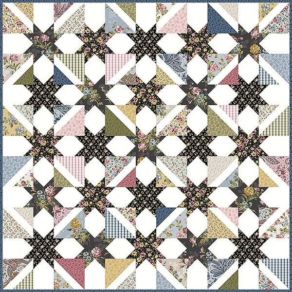 Gerri Robinson Midnight Garden Quilt Pattern 2 Gerri Robinson Midnight Garden Quilt Pattern - Image 2