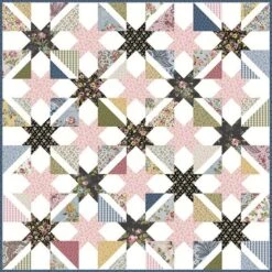 Gerri Robinson Midnight Garden Quilt Pattern 6 Gerri Robinson Midnight Garden Quilt Pattern -Riley Blake Designs P120 MIDNIGHTGARDEN media 3