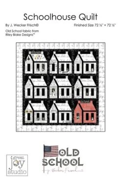 J. Wecker Frisch Schoolhouse Quilt Pattern