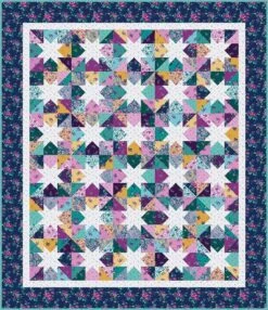 Gerri Robinson Shine Bright Quilt Pattern -Riley Blake Designs P120 SHINEBRIGHT media 3