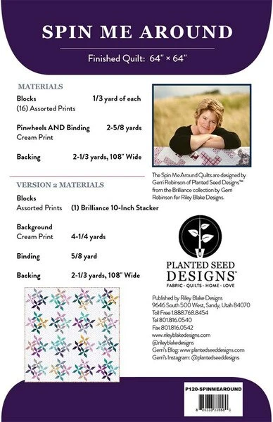Gerri Robinson Spin Me Around Quilt Pattern 2 Gerri Robinson Spin Me Around Quilt Pattern - Image 2