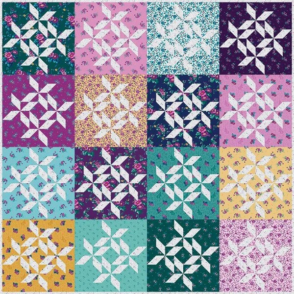 Gerri Robinson Spin Me Around Quilt Pattern 5 Gerri Robinson Spin Me Around Quilt Pattern - Image 5