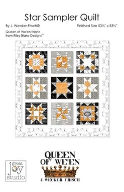 J. Wecker Frisch Star Sampler Quilt Pattern