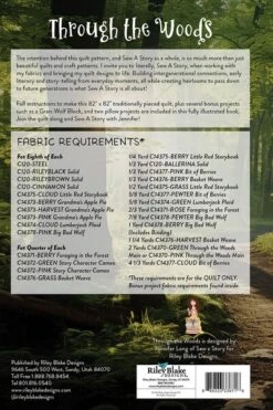 Bee Sew Inspired Through The Woods Sew-A-Story Booklet