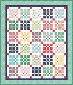 Amy Smart Prep School Picnic Quilt Pattern -Riley Blake Designs P123 PREPSCHOOL media 3