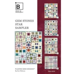 Gerri Robinson Gem Stones Star Sampler Quilt Pattern
