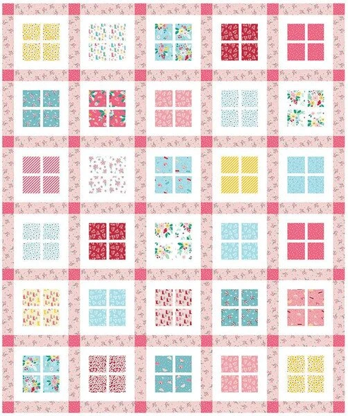 Beverly McCullough Gingham Windows Quilt Pattern 2 Beverly McCullough Gingham Windows Quilt Pattern - Image 2