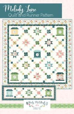 Beverly McCullough Melody Lane Quilt And Runner Pattern