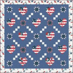 Beverly McCullough Sweet Freedom Quilt Pattern -Riley Blake Designs P138 SWEETFREEDOM media 3