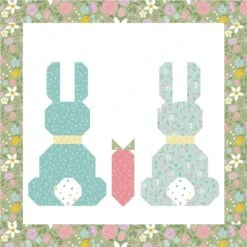 Beverly McCullough Sweet Spring Bunny Runner And Pillow Pattern -Riley Blake Designs P138 SWEETSPRINGBUNNY media 3