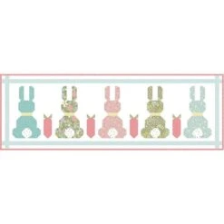 Beverly McCullough Sweet Spring Bunny Runner And Pillow Pattern -Riley Blake Designs P138 SWEETSPRINGBUNNY media 4