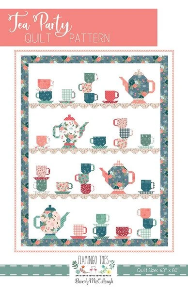 Beverly McCullough Tea Party Quilt Pattern 1 Beverly McCullough Tea Party Quilt Pattern