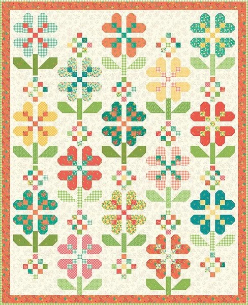 Heather Peterson Heart Blossoms Quilt Pattern 2 Heather Peterson Heart Blossoms Quilt Pattern - Image 2