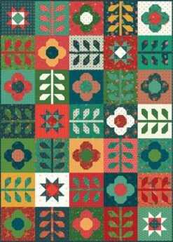 Heather Peterson Mod Blossoms Quilt Pattern 5 Heather Peterson Mod Blossoms Quilt Pattern -Riley Blake Designs P154 MODBLOSSOM media 3