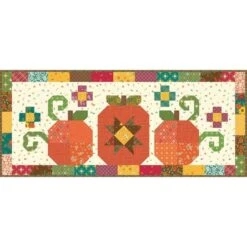 Heather Peterson Pumpkin Trio Runner Pattern