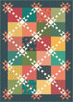 Heather Peterson Sashiko Stars Quilt Pattern 9 Heather Peterson Sashiko Stars Quilt Pattern -Riley Blake Designs P154 SASHIKOSTARS media 4