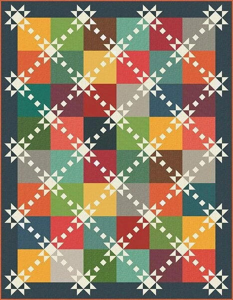Heather Peterson Sashiko Stars Quilt Pattern 5 Heather Peterson Sashiko Stars Quilt Pattern - Image 5