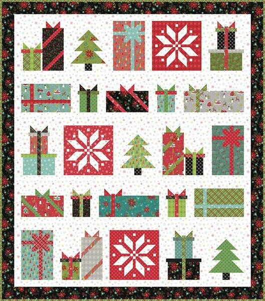 Heather Peterson Snowed In Sampler Quilt 2 Heather Peterson Snowed In Sampler Quilt - Image 2