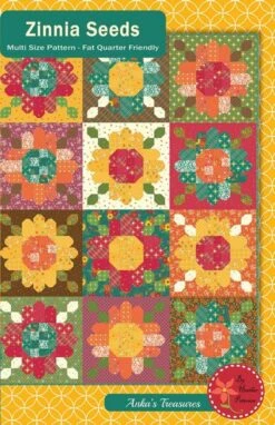 Heather Peterson Zinnia Patch Quilt Pattern
