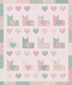 Amanda Niederhauser I Love Cats Quilt Pattern