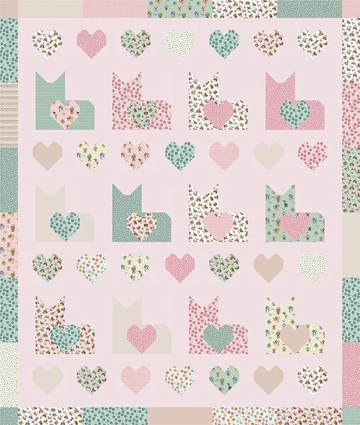 Amanda Niederhauser I Love Cats Quilt Pattern 1 Amanda Niederhauser I Love Cats Quilt Pattern
