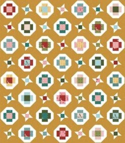 Amanda Niederhauser Mod Flowers Quilt Pattern