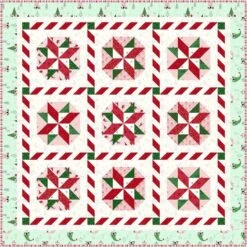 Amanda Niederhauser Peppermint Twirl Quilt Pattern