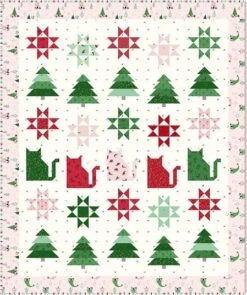 Amanda Niederhauser Scaredy Cat Christmas Quilt Pattern