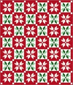 Amanda Niederhauser Snowflake Stars Quilt Pattern