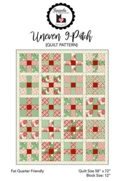 Amanda Niederhauser Uneven 9-Patch Quilt Pattern