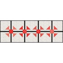 Sandy Gervais On Top Of It Quilt And Table Runner Pattern 7 Sandy Gervais On Top Of It Quilt And Table Runner Pattern -Riley Blake Designs P157 ARROWHEART media 4