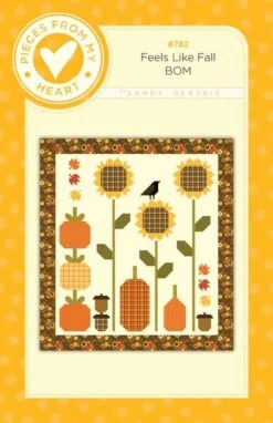 Sandy Gervais Feels Like Fall Quilt Pattern