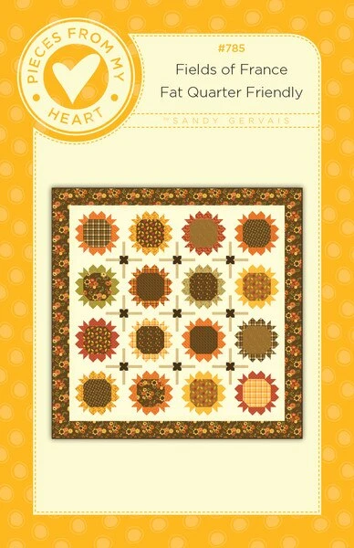 Sandy Gervais Fields Of France Quilt Pattern 1 Sandy Gervais Fields Of France Quilt Pattern