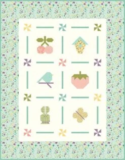 Sandy Gervais Hello Spring Quilt Pattern