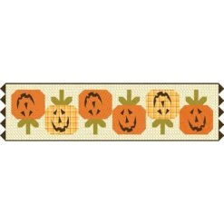 New Products 7 Sandy Gervais Pumpkin Parade Runner And Quilt Pattern