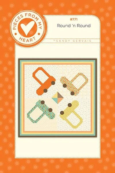 Sandy Gervais Round 'n Round Quilt Pattern 1 Sandy Gervais Round 'n Round Quilt Pattern