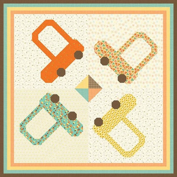 Sandy Gervais Round 'n Round Quilt Pattern 2 Sandy Gervais Round 'n Round Quilt Pattern - Image 2